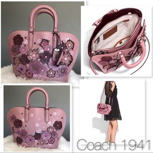 Coach 1941 limited Dakotah Satchel 22 dusty rose